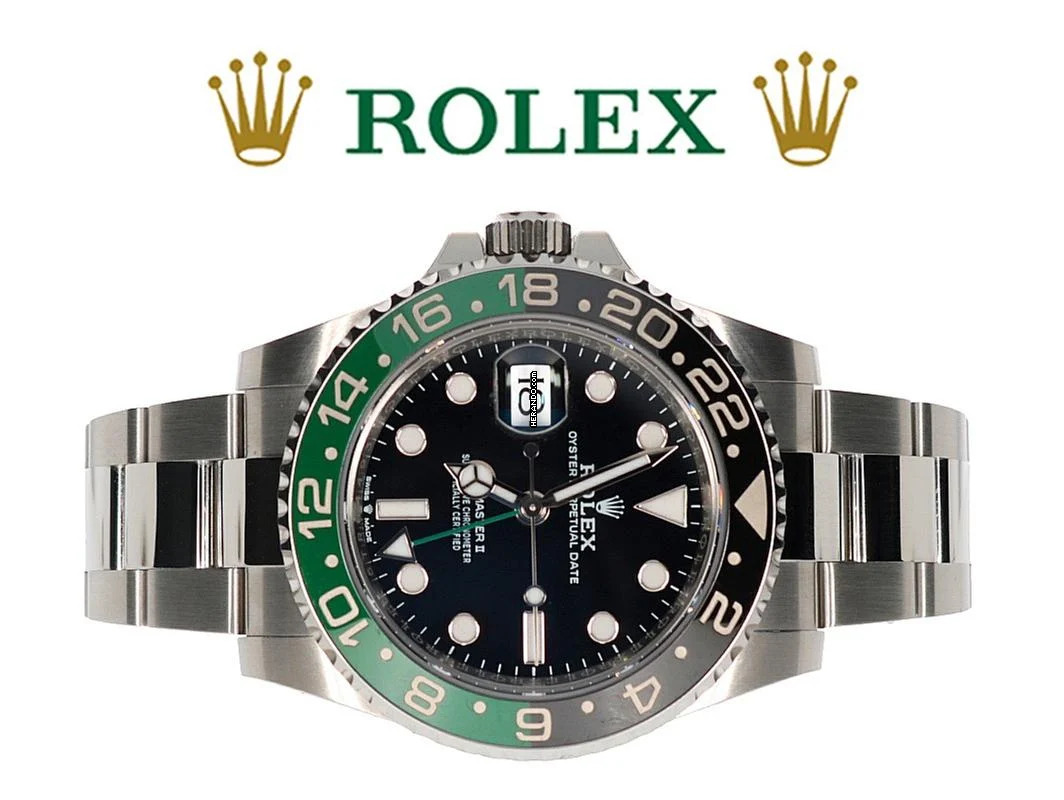  Rolex GMT-Master II LC100 - SPRITE - NEU UNGETRAGEN - 12-2024 