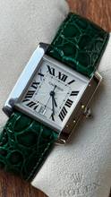 Thumbnail von Cartier Tank Française 18k Top Condition 18kt White gold case + buckle
