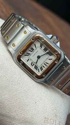  Cartier Santos Galbée Fullset Box + papers - excellent condition 