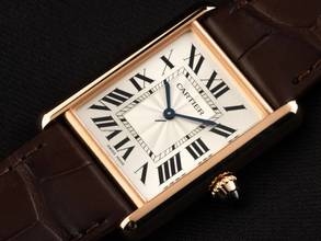 Thumbnail von Cartier Tank Louis Cartier GM großes Modell Ref.WGTA0011 2025 Full Set Ungetragen Tank Louis GM großes Modell 18kt Roségold