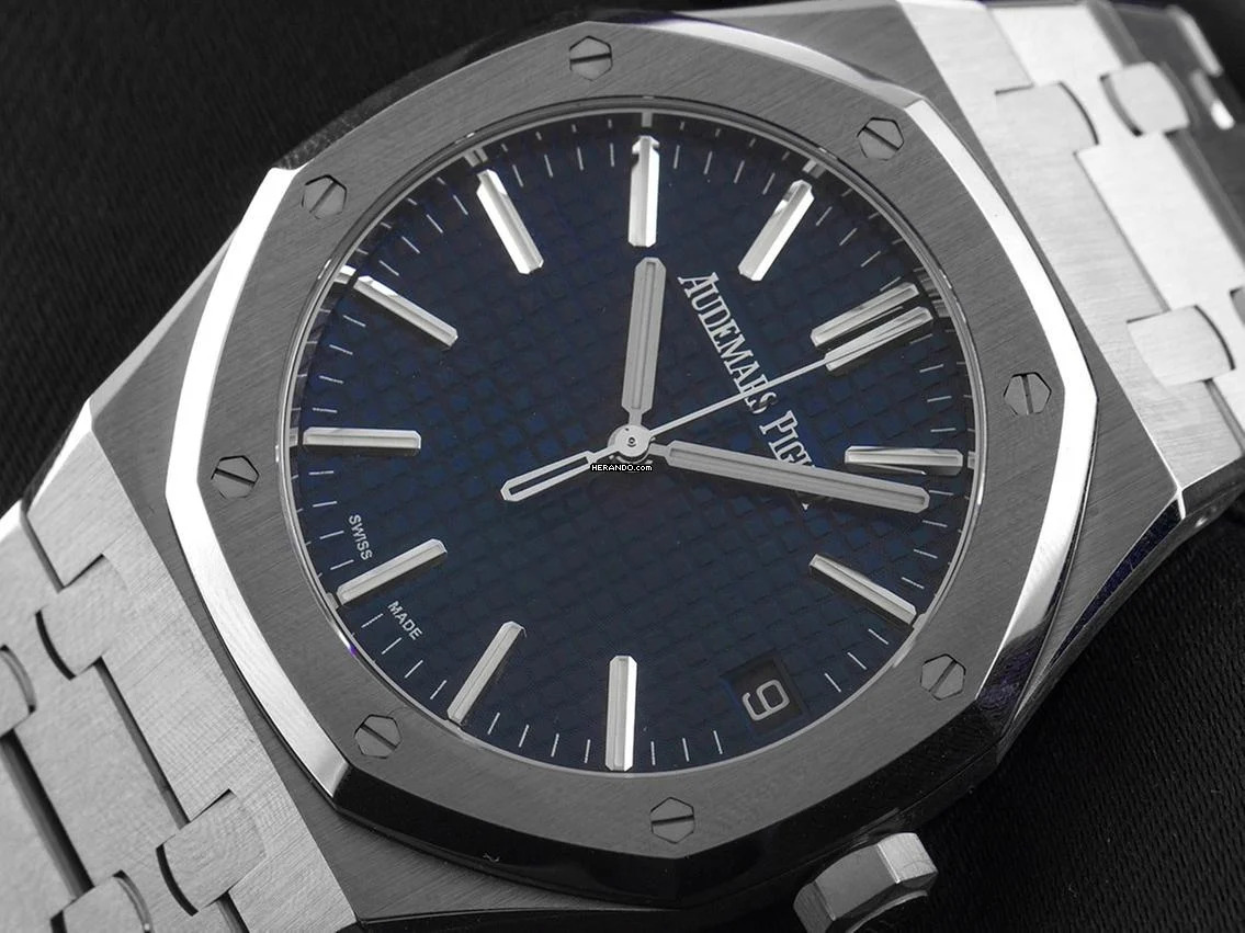 Thumbnail von Audemars Piguet Royal Oak Ref.15510ST.OO.1320ST.01 2022 Full Set Ungetragen Royal Oak 50th Anniversary