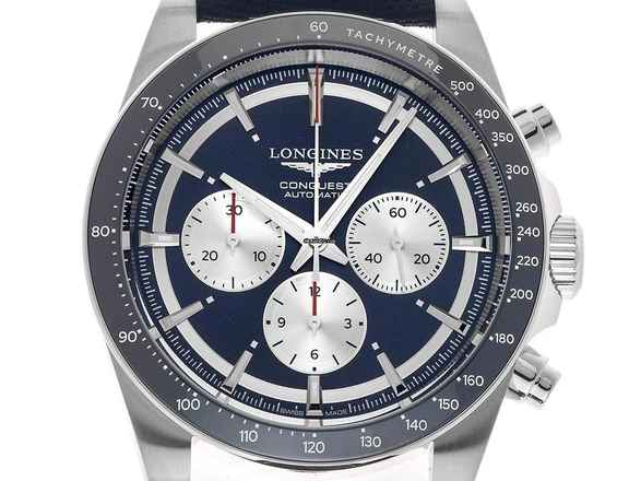  Longines Conquest Marco Ordermatt Ref.L3.835.4.91.2 2024 Full Set Ungetragen Conquest Chronograph Marco Ordermatt Limited Edition 