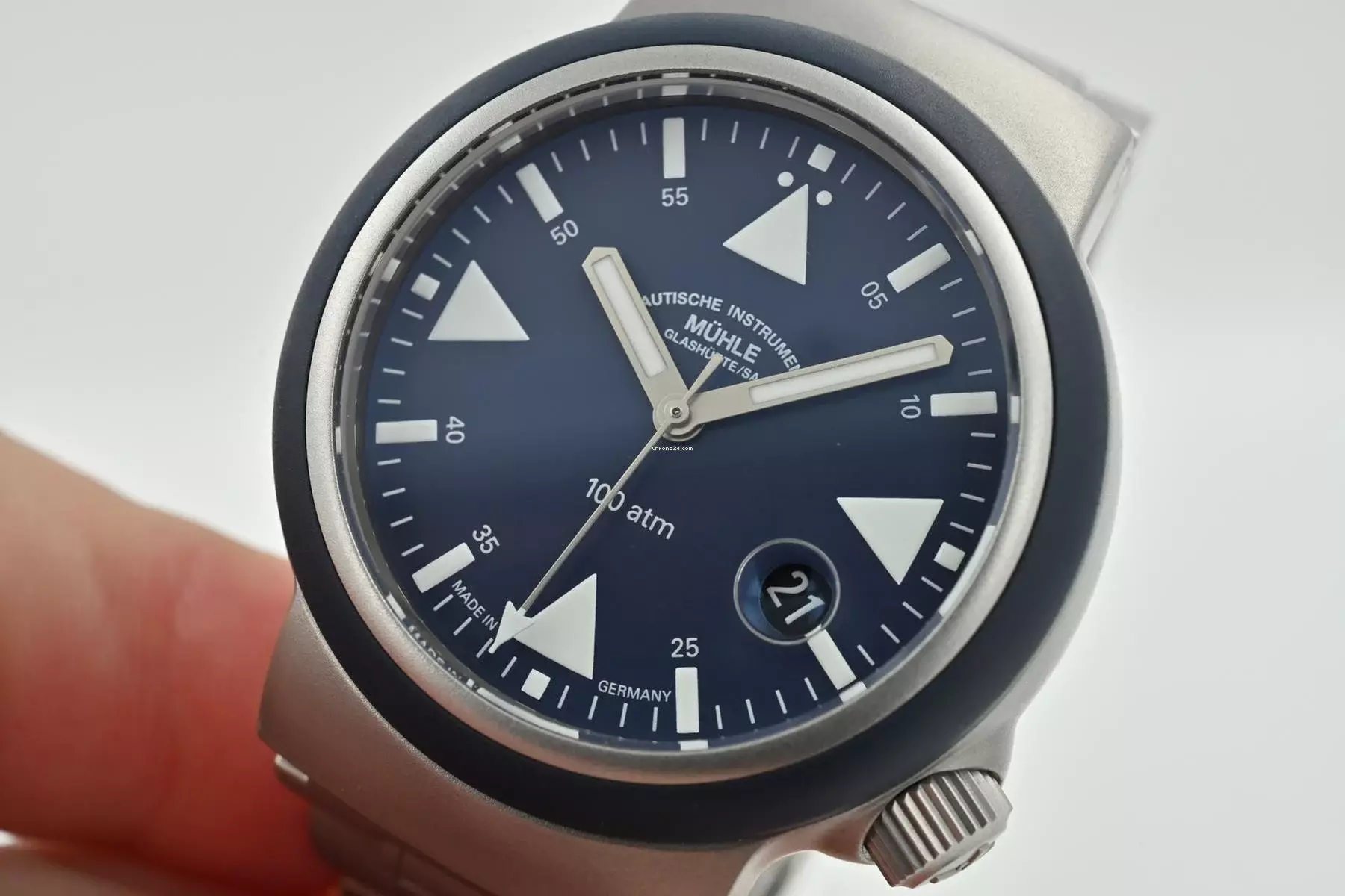 Thumbnail von Mühle Glashütte S.A.R. Rescue-Timer M1-41-02 Nautical Blue
