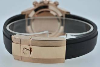 Thumbnail von Rolex Daytona Cosmograph 18k Rose Gold Chocolate 116515LN Rubber Strap Oysterflex