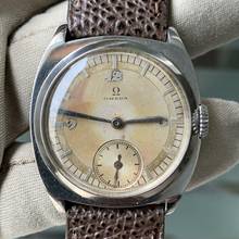 Thumbnail von Omega Art Decò Filenios 31MM Cushion Tropical sector dial 1939