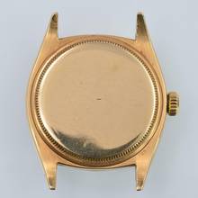Thumbnail von Rolex Oyster Perpetual 6502 OCC Honeycomb cream dial yellow gold 18KT 1957
