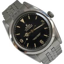 Thumbnail von Rolex Explorer 1016 glossy brown gilt galvanic dial 1960