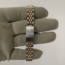 Thumbnail von Rolex Lady-Datejust 69173 Ladies 26MM black Tapestry dial Full Set