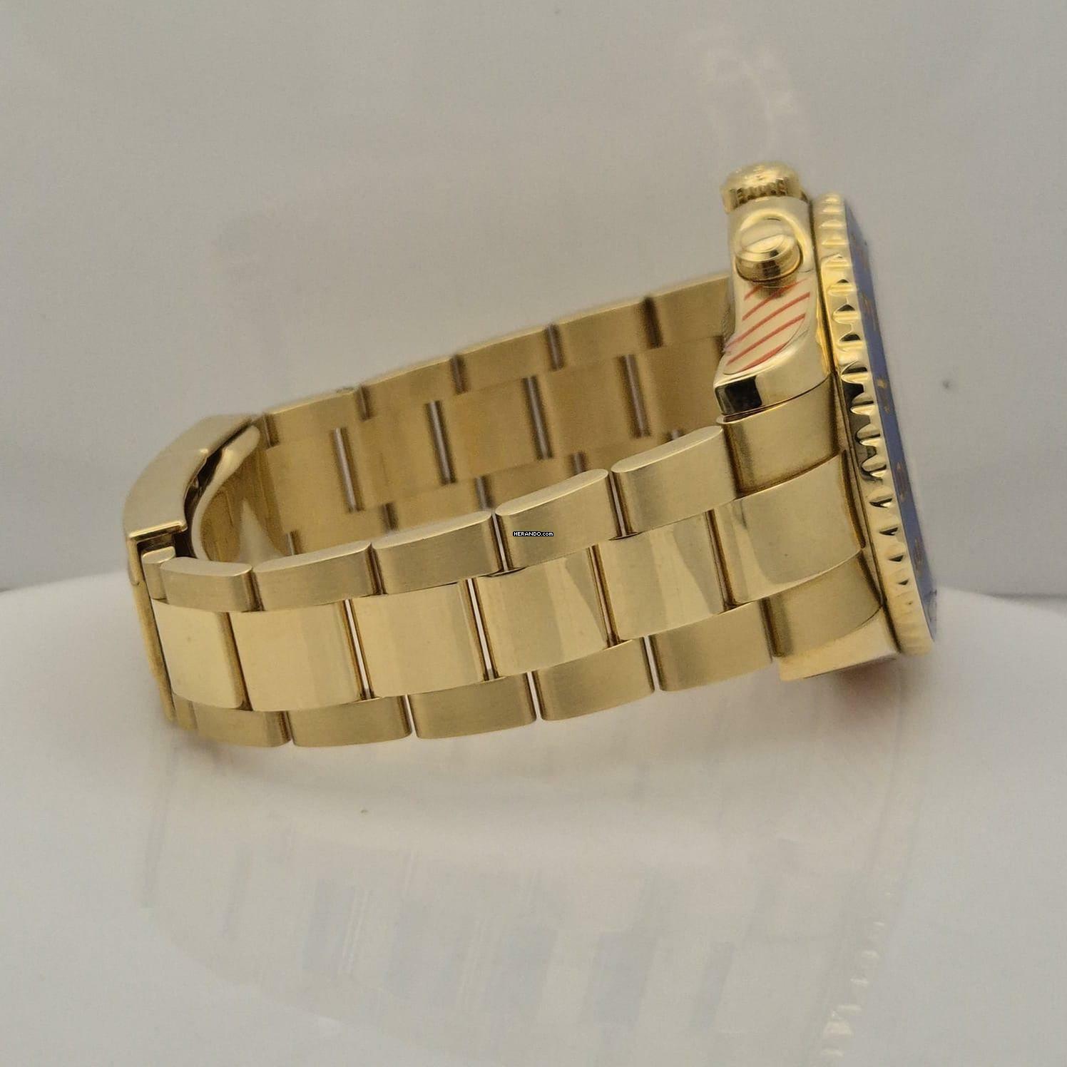 Thumbnail von Rolex Yacht-Master II Yellow Gold 44mm Automático Completo