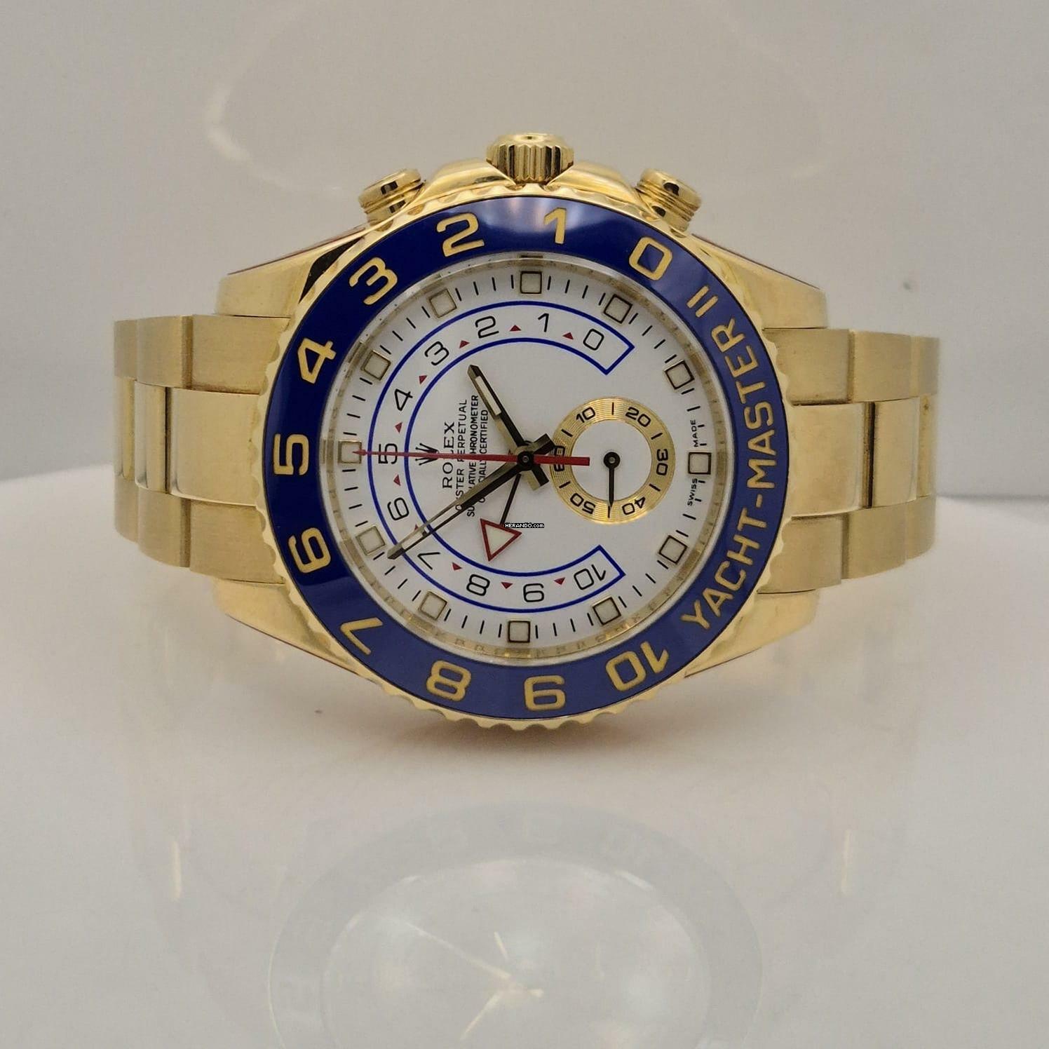 Thumbnail von Rolex Yacht-Master II Yellow Gold 44mm Automático Completo