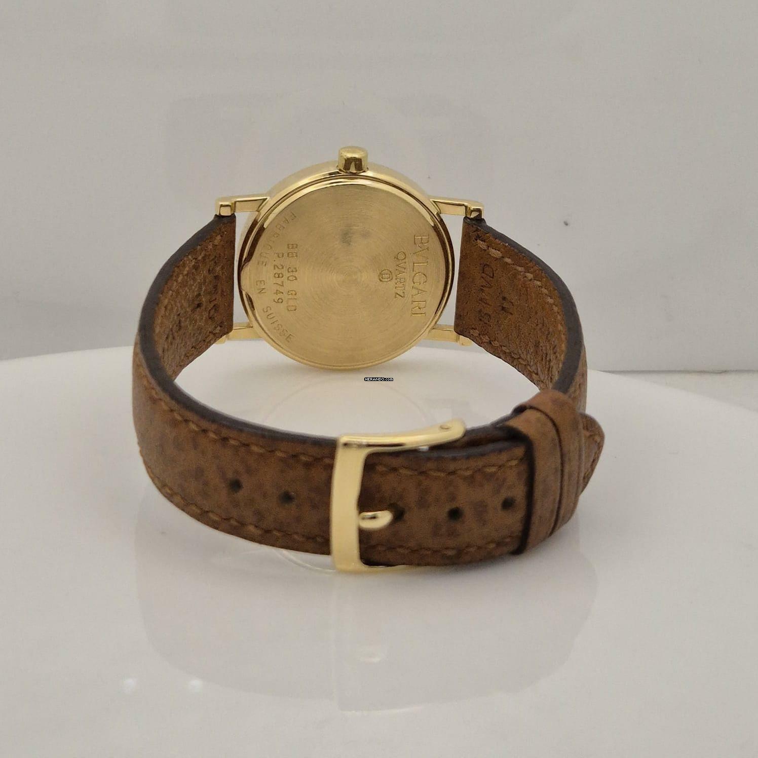 Thumbnail von Bulgari Bulgari BB30 Yellow Gold 30mm Quartz Completo