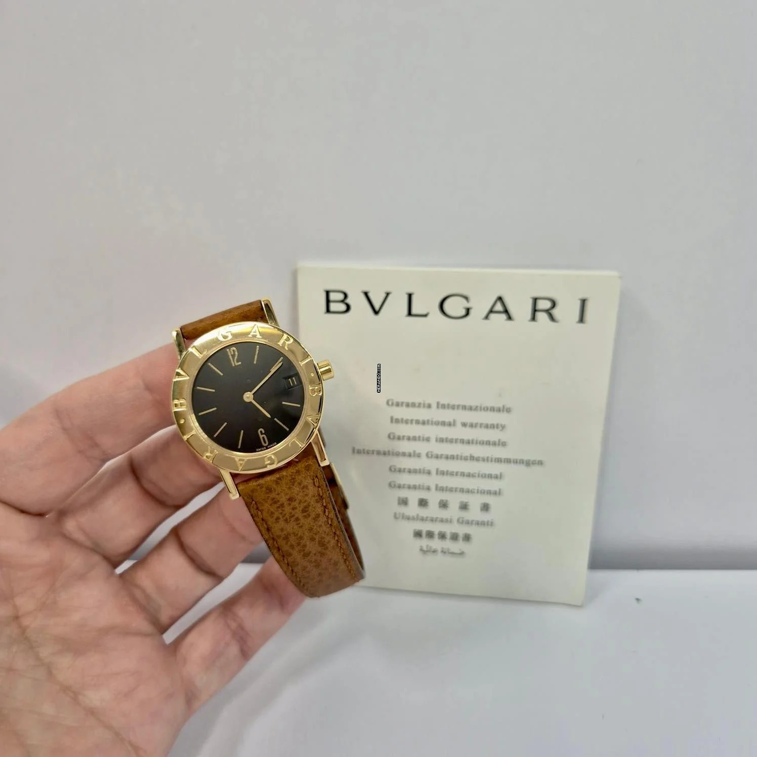 Thumbnail von Bulgari Bulgari BB30 Yellow Gold 30mm Quartz Completo