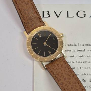  Bulgari Bulgari BB30 Yellow Gold 30mm Quartz Completo 