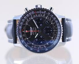 Thumbnail von Breitling Navitimer 01 Grey Stratos Chronograph 43 mm B01 Limited B+P NOS