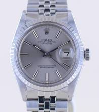 Thumbnail von Rolex Datejust 36 1603 Knickblatt Jubile Faltband Stahl Klassiker 1973 Automatic Vintage