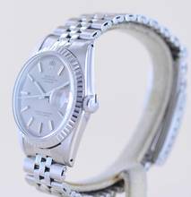 Thumbnail von Rolex Datejust 36 1603 Knickblatt Jubile Faltband Stahl Klassiker 1973 Automatic Vintage