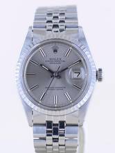 Thumbnail von Rolex Datejust 36 1603 Knickblatt Jubile Faltband Stahl Klassiker 1973 Automatic Vintage