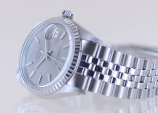 Thumbnail von Rolex Datejust 36 1603 Knickblatt Jubile Faltband Stahl Klassiker 1973 Automatic Vintage