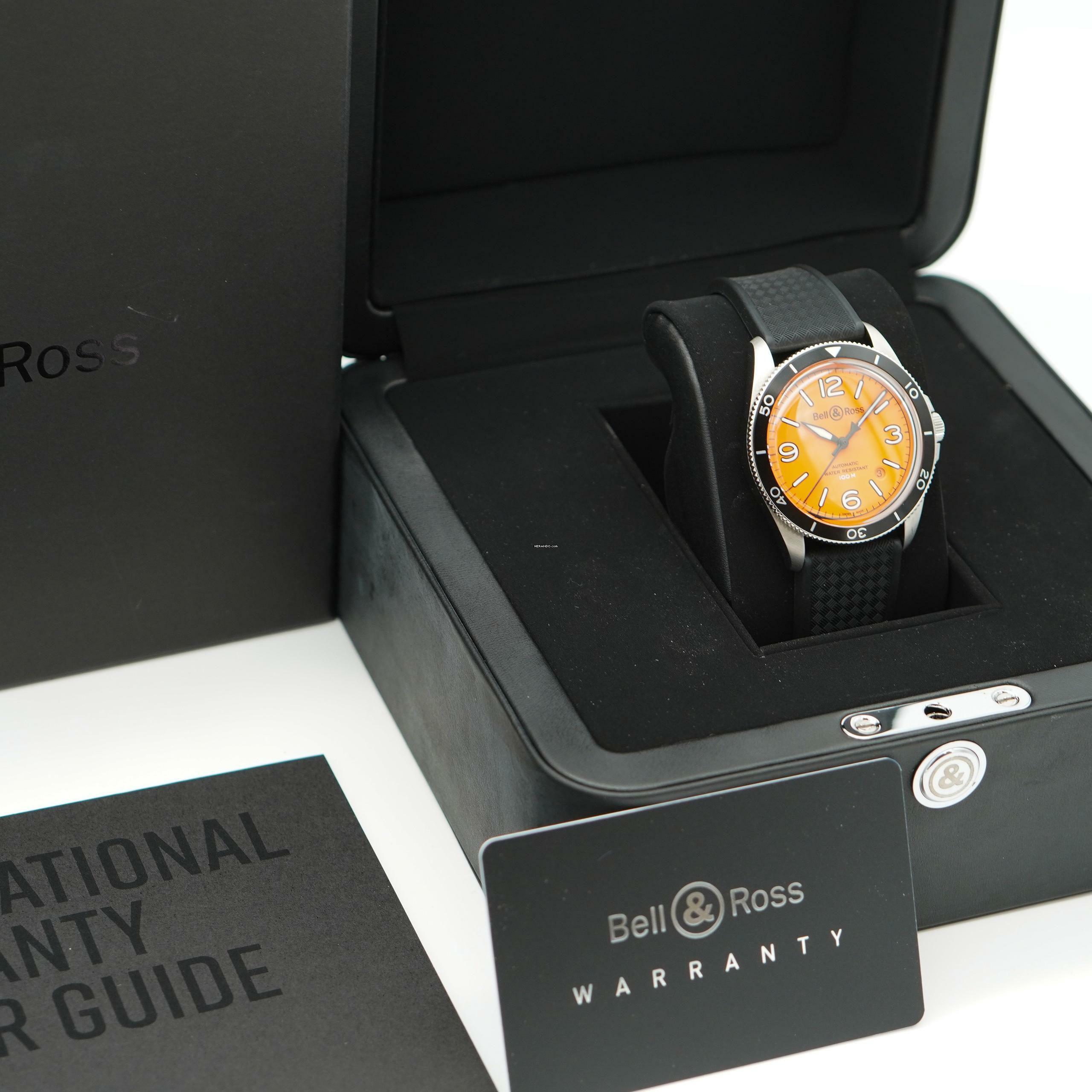 Thumbnail von Bell & Ross BR V2 V2-92 Orange Steel