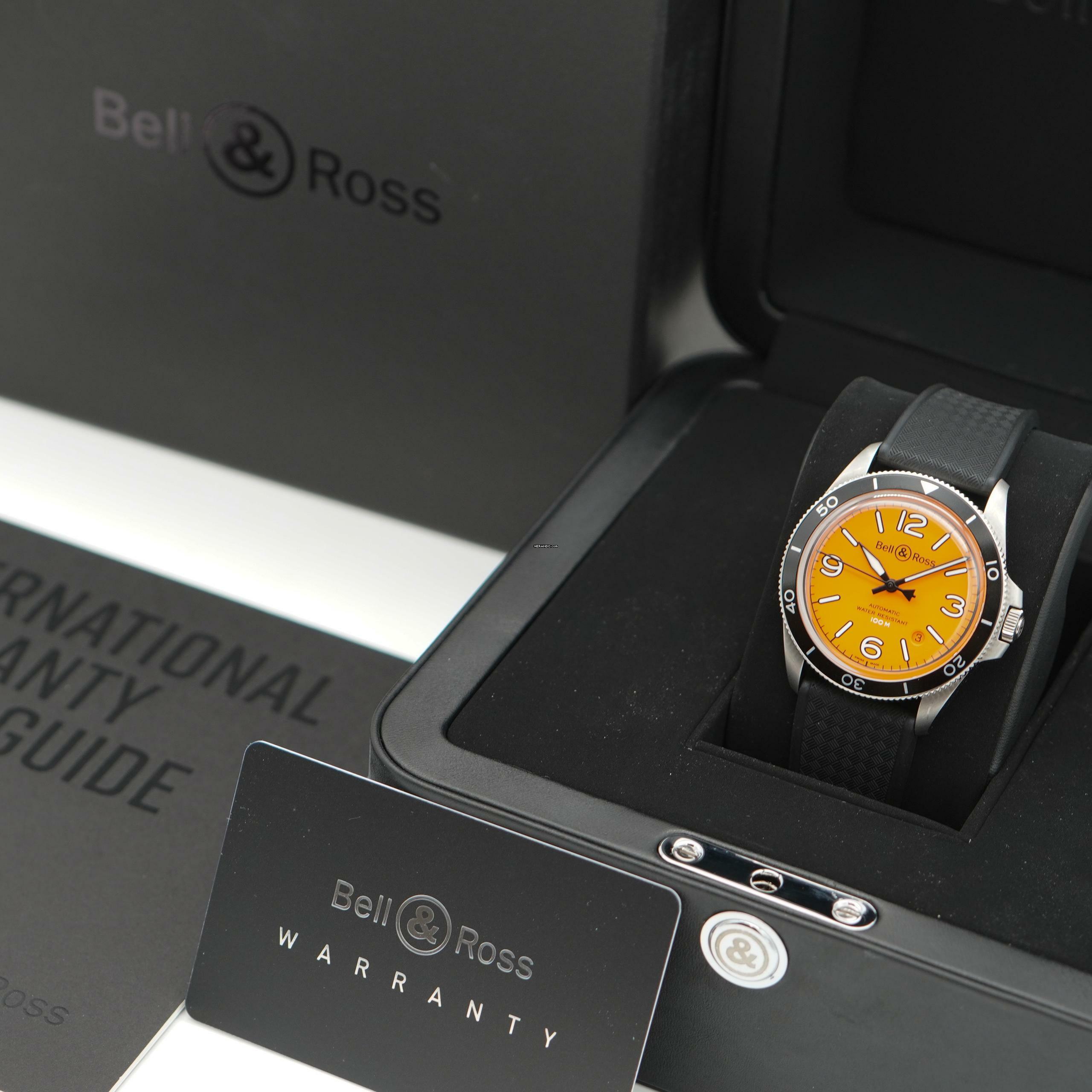 Thumbnail von Bell & Ross BR V2 V2-92 Orange Steel