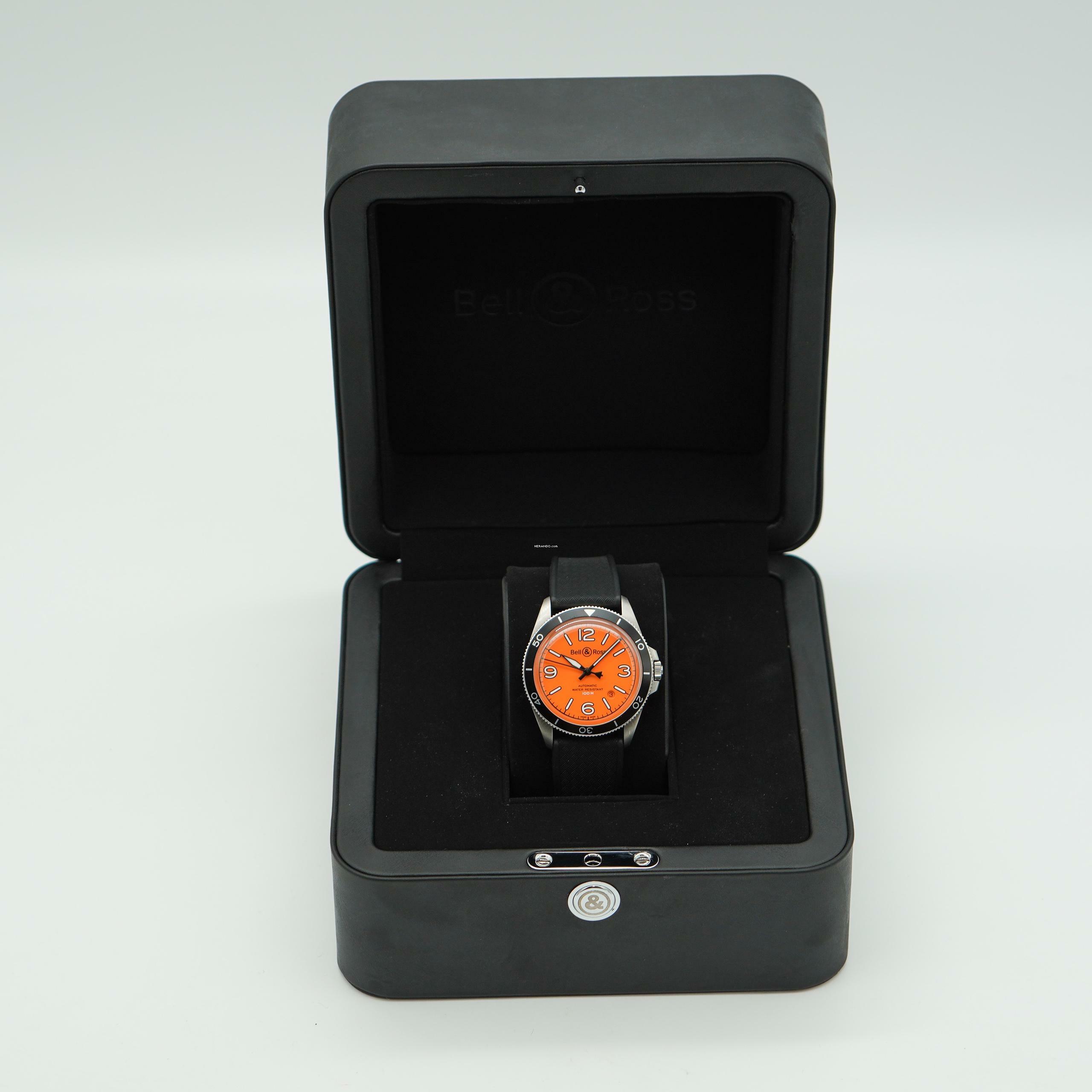 Thumbnail von Bell & Ross BR V2 V2-92 Orange Steel
