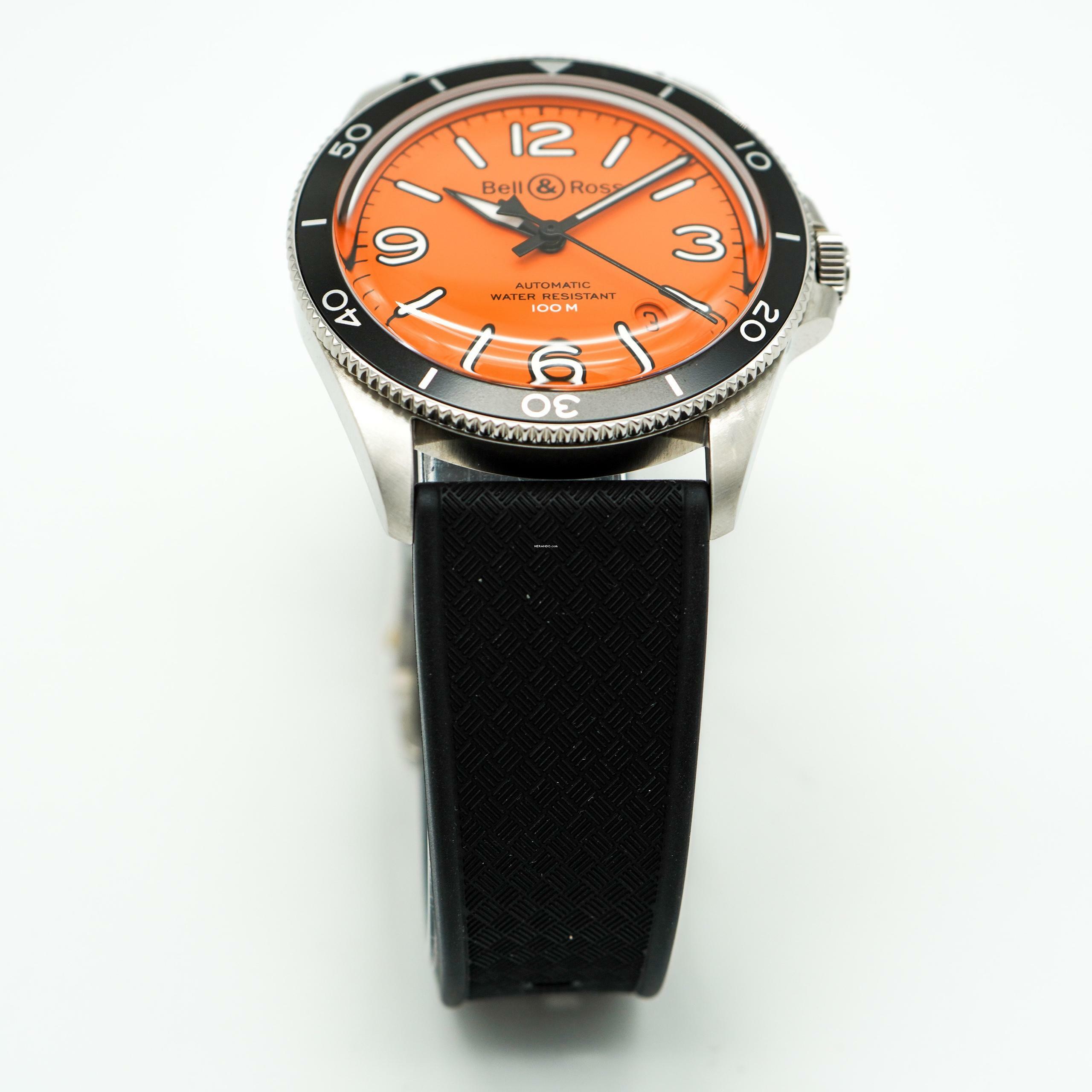 Thumbnail von Bell & Ross BR V2 V2-92 Orange Steel