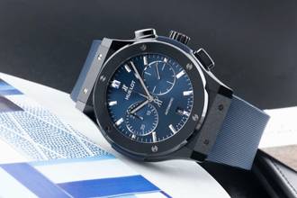 Thumbnail von Hublot Classic Fusion Ceramic Blue Chronograph Automatik Ref 521.CM.7170.RX Box