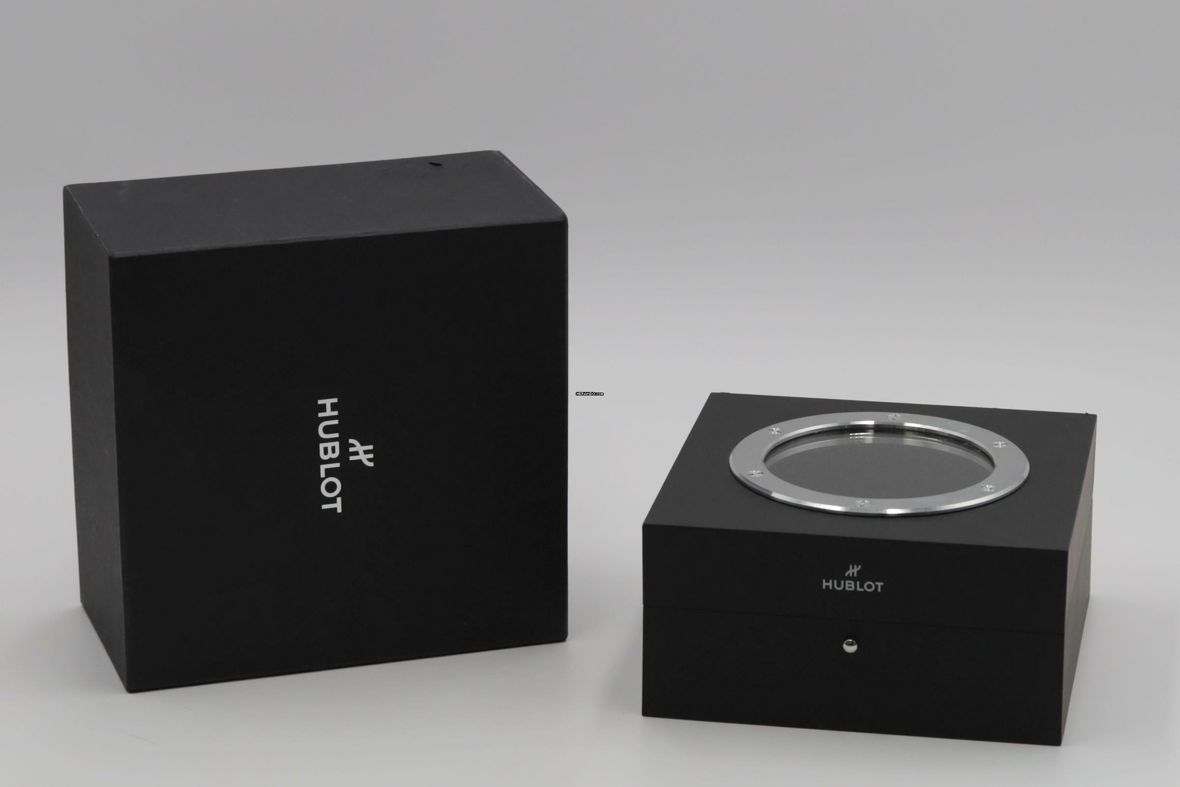 Thumbnail von Hublot Classic Fusion Ceramic Blue Chronograph Automatik Ref 521.CM.7170.RX Box