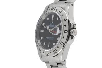 Thumbnail von Rolex Explorer II Black Dial Edelstahl Automatik Herrenuhr Ref. 16570 A-Serie