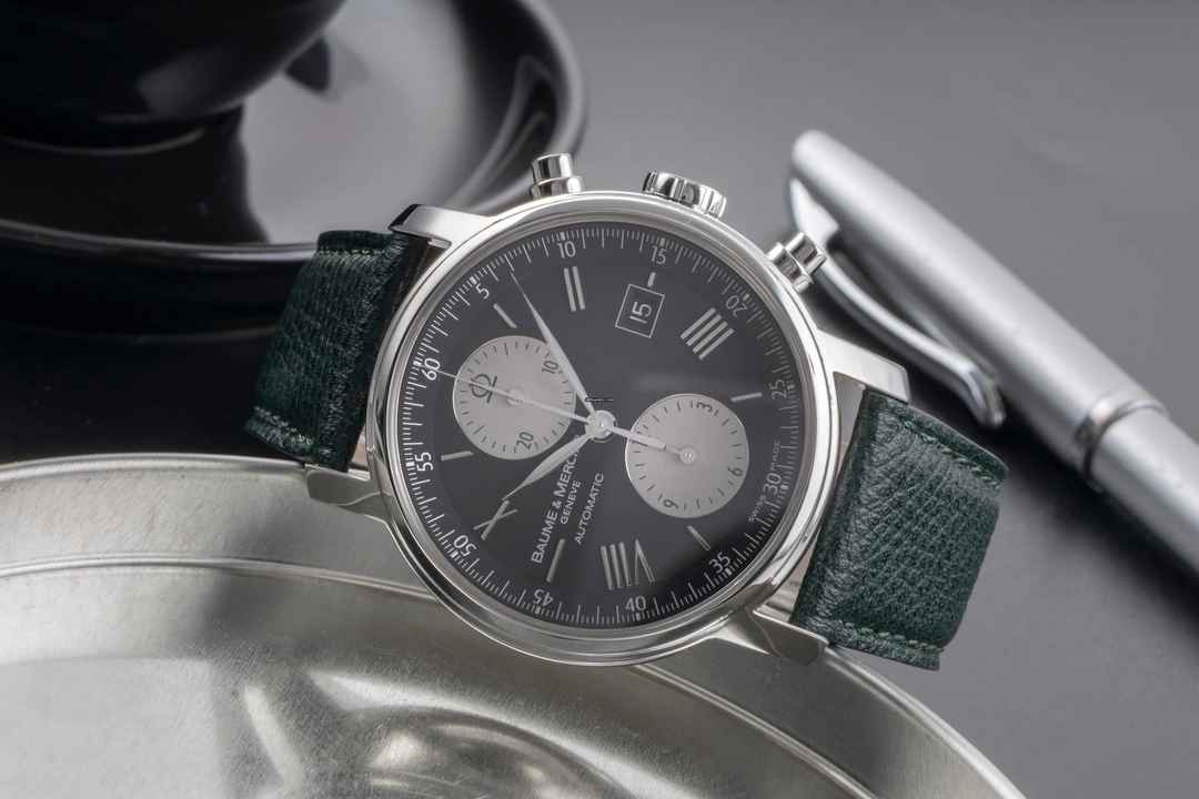  Baume & Mercier Classima Chronograph Edelstahl Automatik Ref. MOA08733 65591 