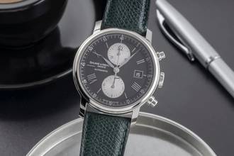 Thumbnail von Baume & Mercier Classima Chronograph Edelstahl Automatik Ref. MOA08733 65591