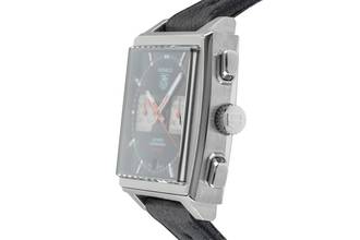 Thumbnail von TAG Heuer Monaco Calibre 12 Chronograph Automatik Stahl Herren Ref. CAW2114 B&P 2010