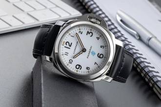 Thumbnail von Panerai Luminor 1950 3 Days Stahl Handaufzug Herrenuhr Ref. PAM00663 Box