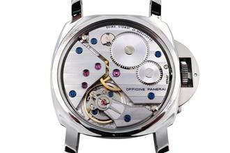 Thumbnail von Panerai Luminor 1950 3 Days Stahl Handaufzug Herrenuhr Ref. PAM00663 Box