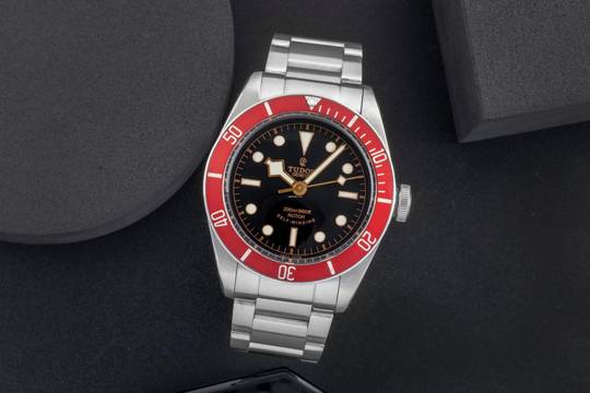  Tudor Black Bay Heritage Black Bay Smiley Dial Automatik Herrenuhr Ref. 79220R 