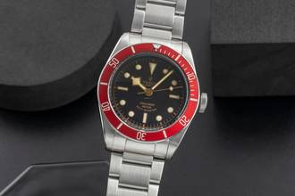 Thumbnail von Tudor Black Bay Heritage Black Bay Smiley Dial Automatik Herrenuhr Ref. 79220R