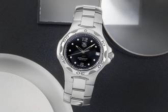 Thumbnail von TAG Heuer Kirium Edelstahl Black Dial Quarz Herrenuhr Ref. WL111D
