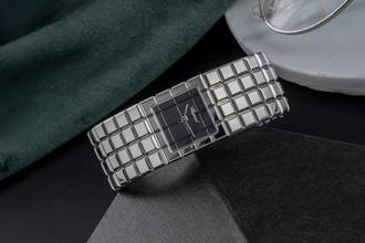 Thumbnail von Chopard Ice Cube Black Dial Edelstahl Quarz Damenuhr Ref. 11/8898