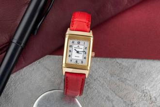 Thumbnail von Jaeger-LeCoultre Reverso Lady 18k (0,750) Gold Damenuhr Ref. Q2611420 260.1.08