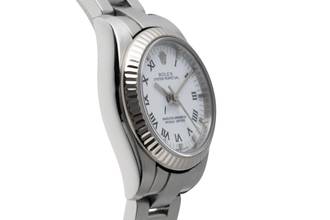 Thumbnail von Rolex Oyster Perpetual 26 Stahl / Weissgold Automatik Damenuhr Ref. 176234 M-Serie