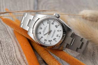 Thumbnail von Rolex Oyster Perpetual 26 Stahl / Weissgold Automatik Damenuhr Ref. 176234 M-Serie