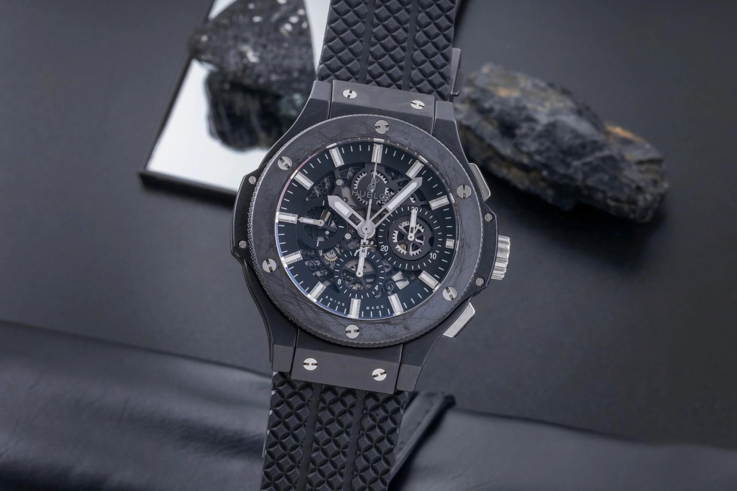  Hublot Big Bang Aero Bang Black Magic Chronograph Ref. 311.C1.1170.GR B&P 2017 