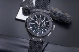 Thumbnail von Hublot Big Bang Aero Bang Black Magic Chronograph Ref. 311.C1.1170.GR B&P 2017