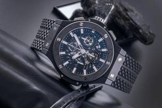 Thumbnail von Hublot Big Bang Aero Bang Black Magic Chronograph Ref. 311.C1.1170.GR B&P 2017