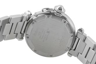 Thumbnail von Cartier Pasha C Edelstahl Automatik Herrenuhr Ref. W31023M7