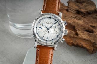 Thumbnail von Mühle Teutonia I Chronograph Stahl Automatik Herrenuhr Ref. M1-29-65-200LBB&P