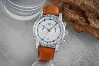 Thumbnail von Mühle Teutonia I Chronograph Stahl Automatik Herrenuhr Ref. M1-29-65-200LBB&P