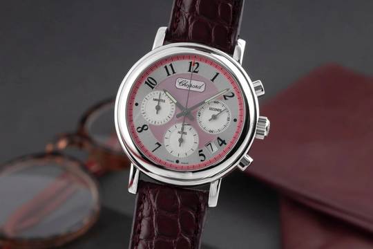  Chopard Mille Miglia Elton John Aids Foundation Stahl Automatik Ref. 8331 Box 