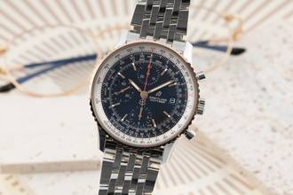 Thumbnail von Breitling Navitimer Chronograph Stahl Gold Automatik U13324211B1A1 B&P