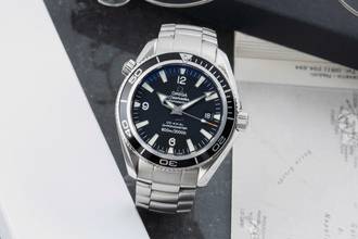 Thumbnail von Omega Seamaster Planet Ocean Stahl Automatik Herrenuhr 2201.50.00